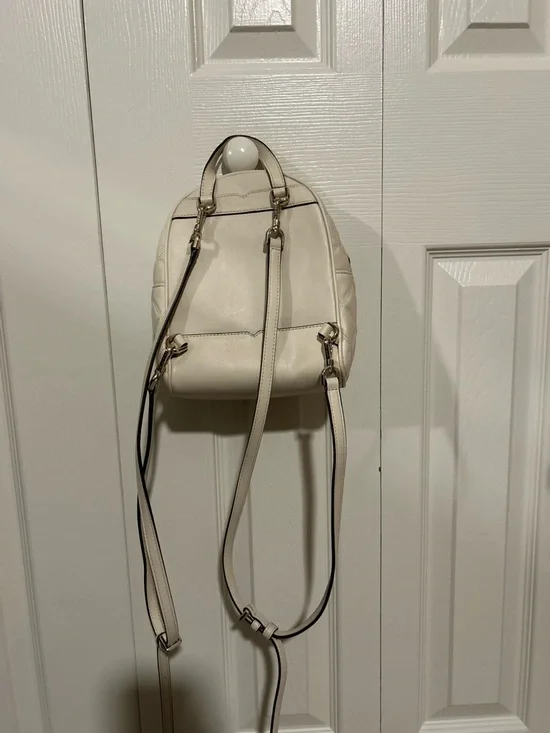 kate spade Quilted Mini Backpack in Off-White with Gold Hardware - Picture 2 of 3